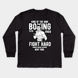 Boxing - King of the ring - New York Kids Long Sleeve T-Shirt